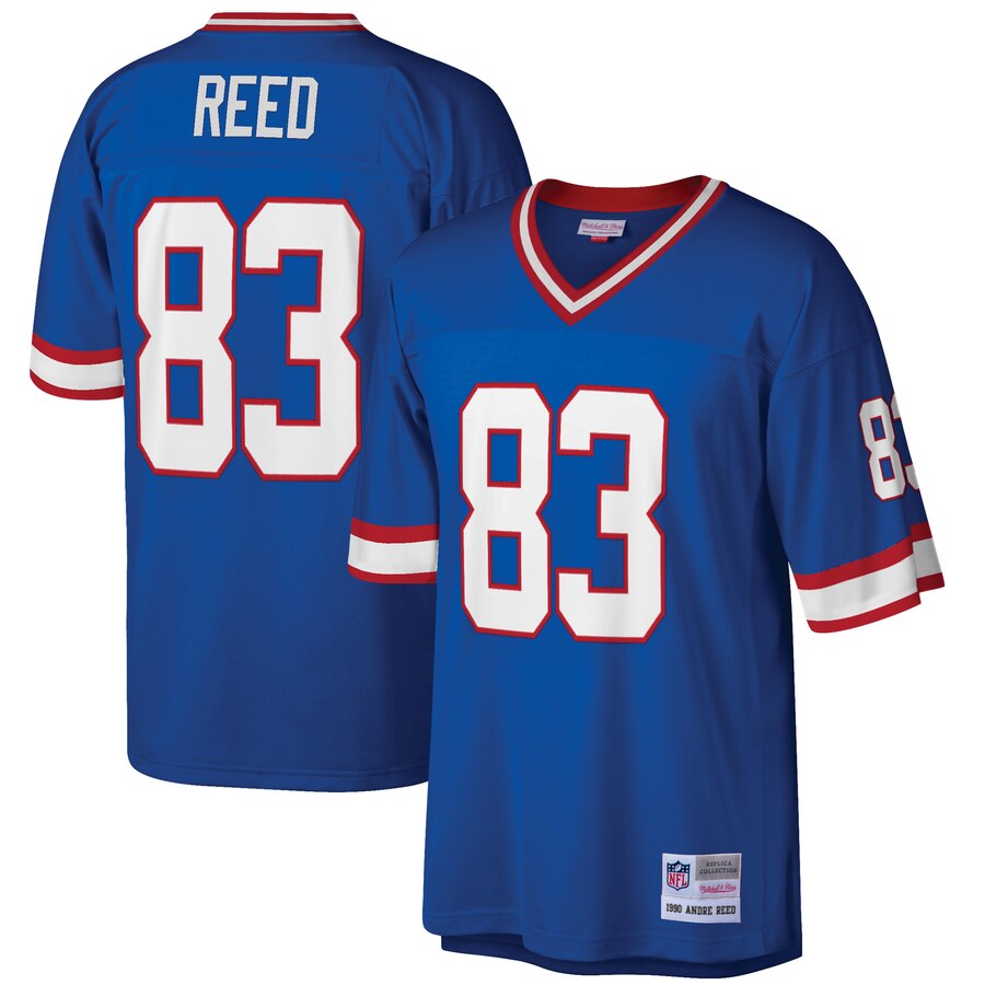 Men's Buffalo Bills Andre Reed Mitchell & Ness Royal Retired Player Legacy Replica Jersey
