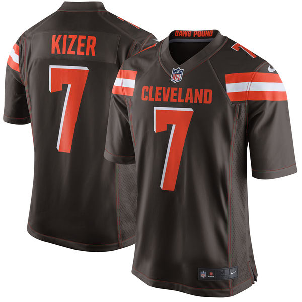 Youth Cleveland Browns DeShone Kizer Nike Brown 2017 Draft Pick Game Jersey