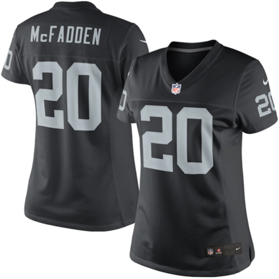 Women's Oakland Raiders Darren Mcfadden Nike Black Limited Jersey
