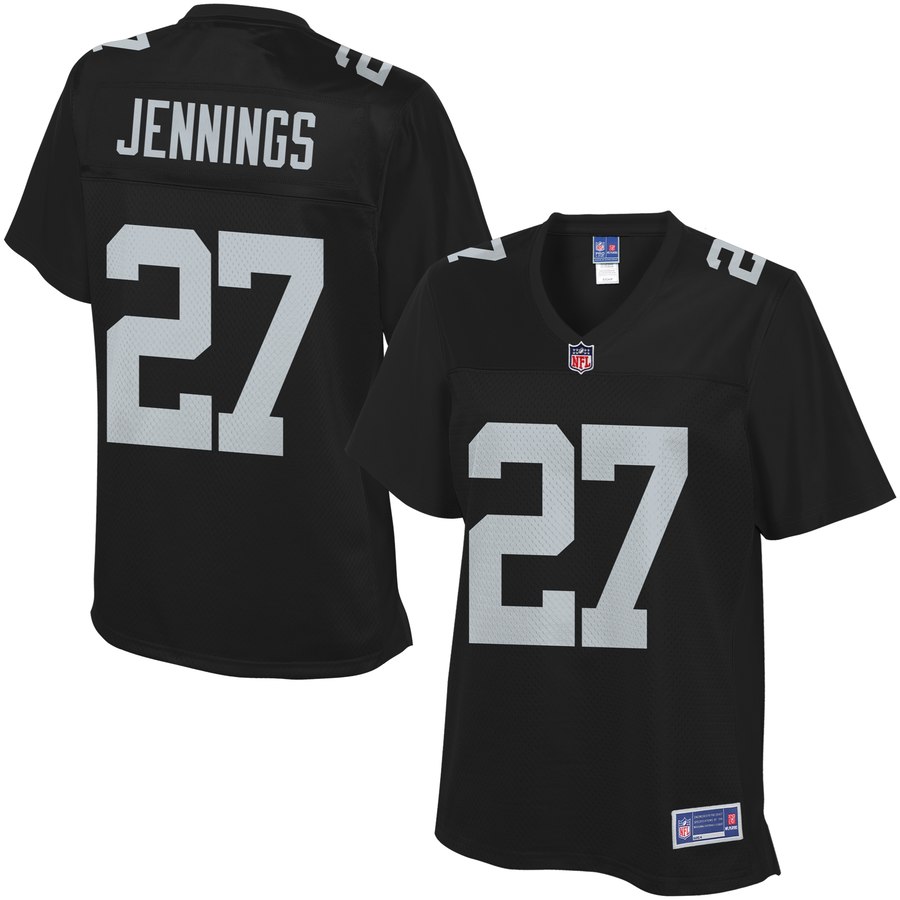 Pro Line Women's Oakland Raiders Rashad Jennings Team Color Jersey