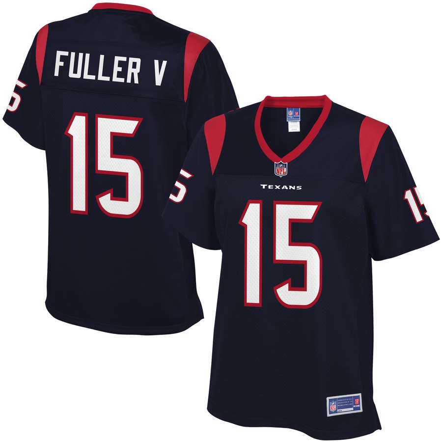 Women's Houston Texans Will Fuller NFL Pro Line Navy Player Jersey