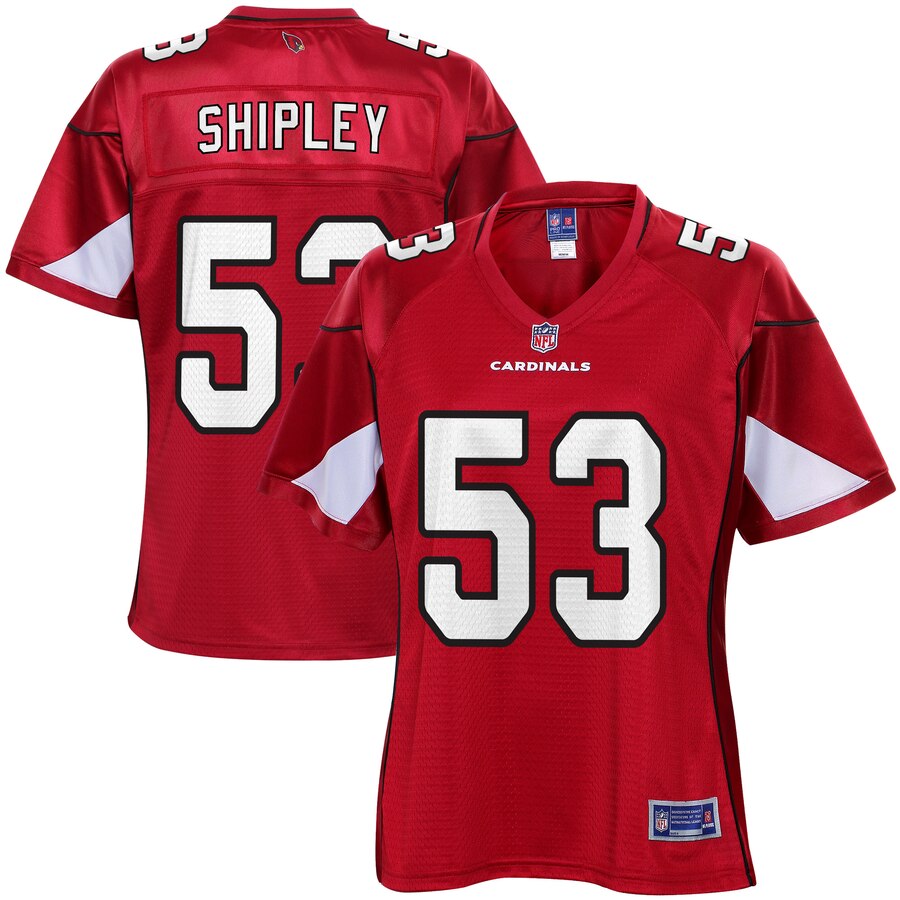 Women's Arizona Cardinals A.Q. Shipley NFL Pro Line Cardinal Player Jersey