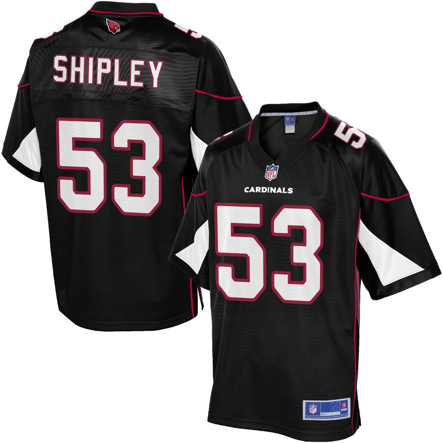 Youth Arizona Cardinals A.Q. Shipley NFL Pro Line Black Alternate Jersey