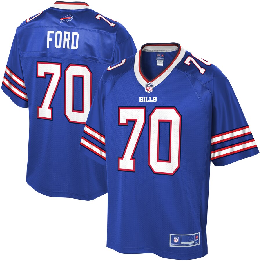 Men's Buffalo Bills Cody Ford NFL Pro Line Royal Player Jersey