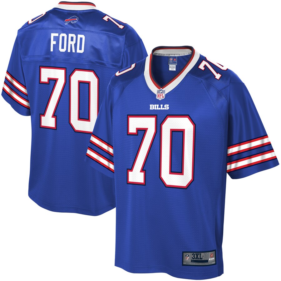Men's Buffalo Bills Cody Ford NFL Pro Line Royal Big & Tall Player Jersey