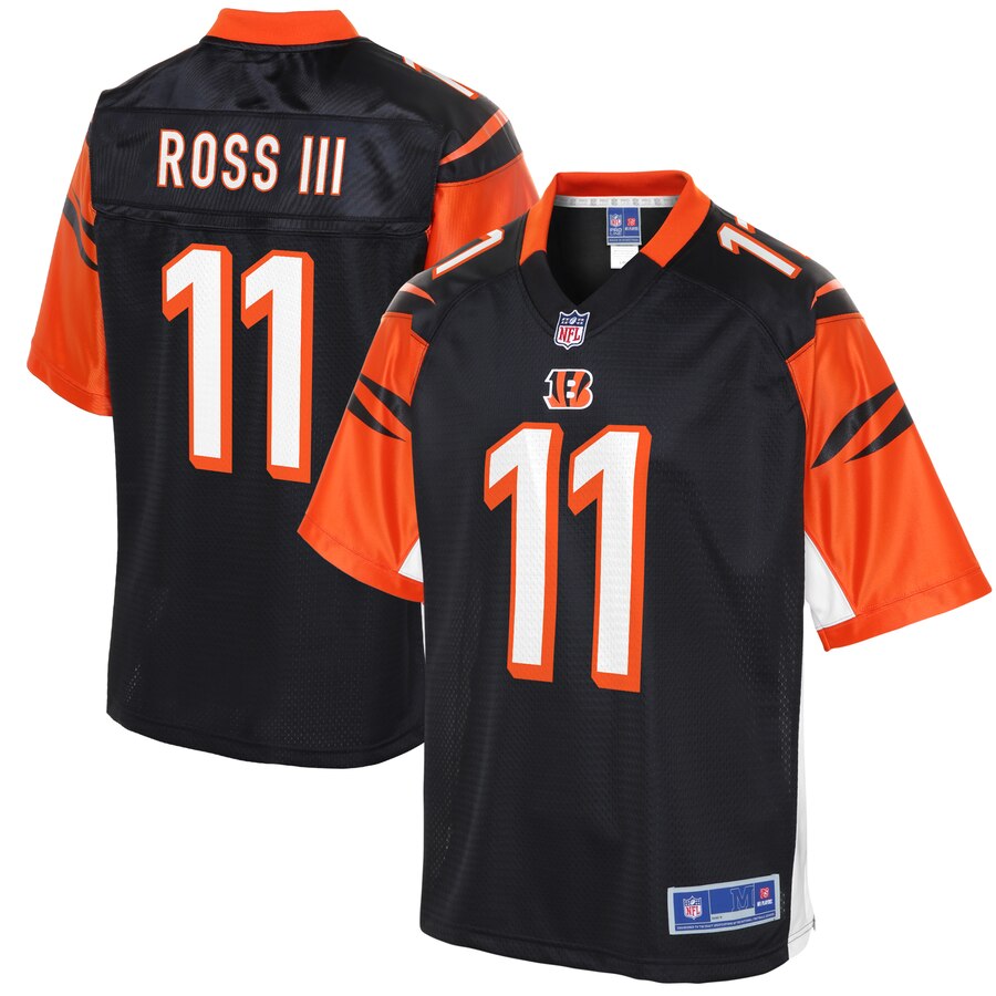 Youth Cincinnati Bengals John Ross NFL Pro Line Black Team Player Jersey