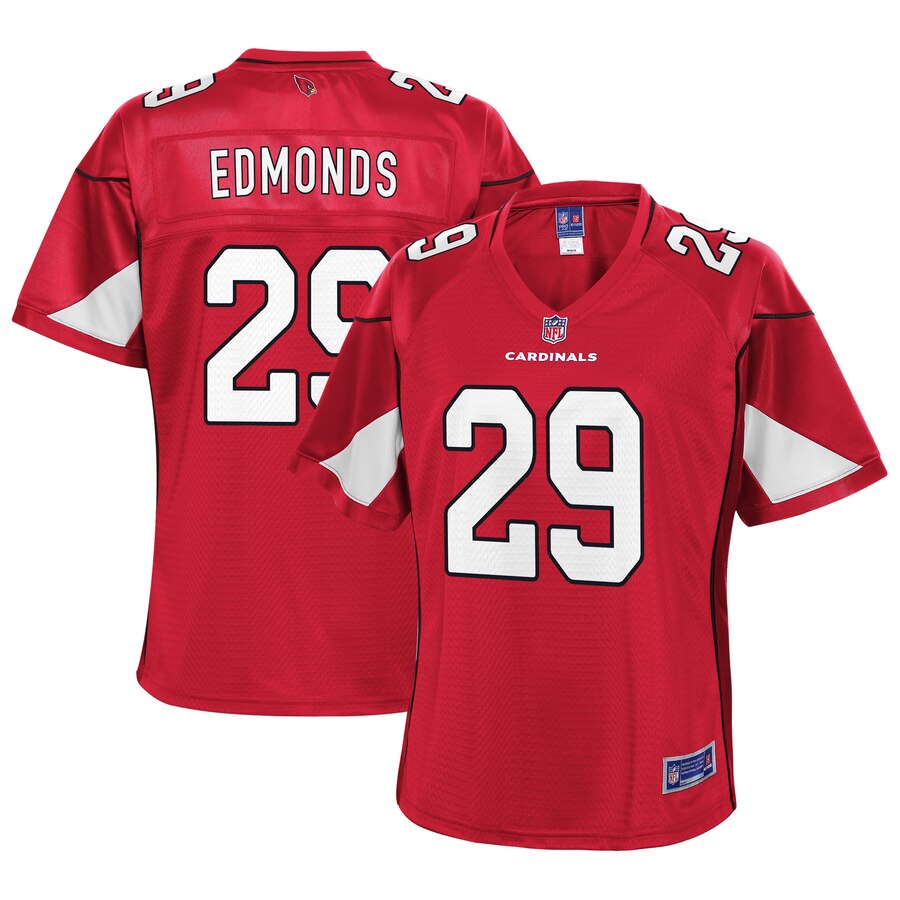Women's Arizona Cardinals Chase Edmonds NFL Pro Line Cardinal Player Jersey