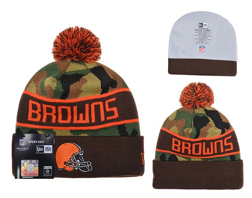 NFL Cleveland Browns Stitched Knit Beanies 002
