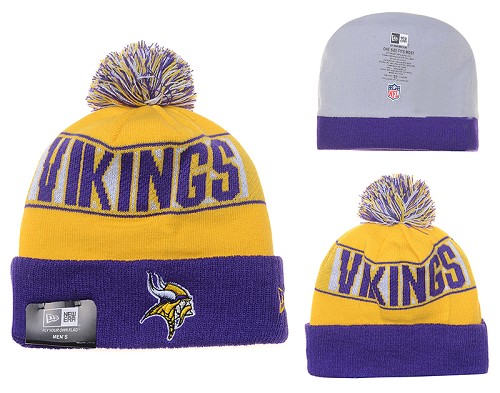 NFL Minnesota Vikings Stitched Knit Beanies 007