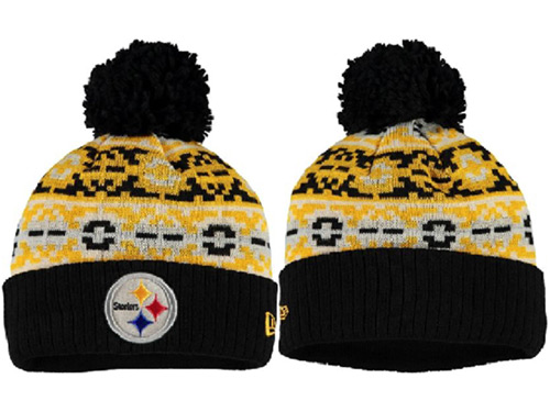 NFL Pittsburgh Steelers Stitched Knit Beanies 003