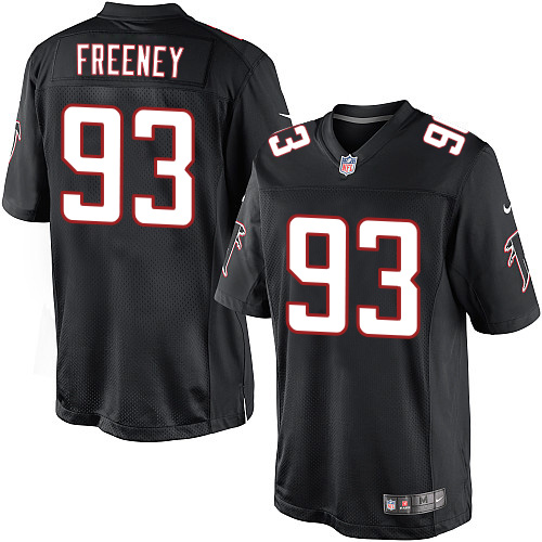 Youth Limited Dwight Freeney Nike Jersey Black Alternate - #93 NFL Atlanta Falcons