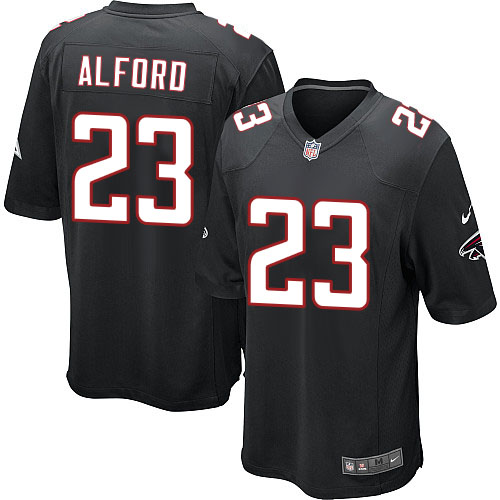 Youth Elite Robert Alford Nike Jersey Black Alternate - #23 NFL Atlanta Falcons