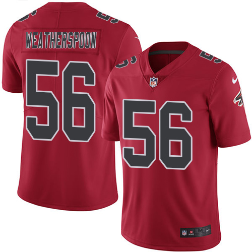 Youth Limited Sean Weatherspoon Nike Jersey Red - #56 Rush NFL Atlanta Falcons