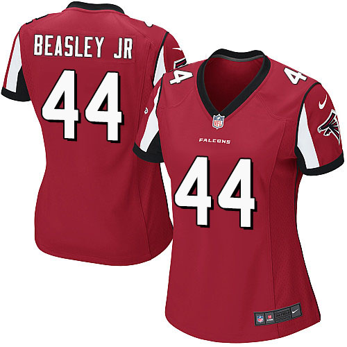 Women's Game Vic Beasley Nike Jersey Red Home - #44 NFL Atlanta Falcons