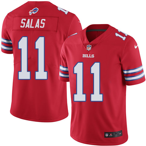 Youth Limited Greg Salas Nike Jersey Red - #11 Rush NFL Buffalo Bills
