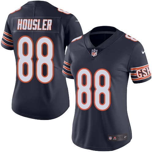 Women's Limited Rob Housler Nike Jersey Navy Blue - #88 Rush NFL Chicago Bears