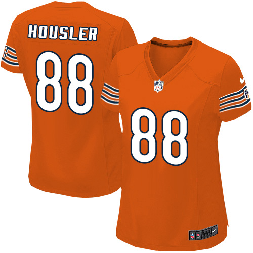 Women's Elite Rob Housler Nike Jersey Orange Alternate - #88 NFL Chicago Bears
