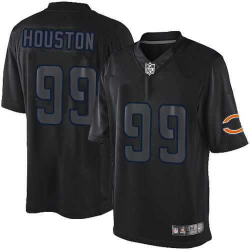 Women's Game Ted Larsen Nike Jersey Black - #62 Fashion NFL Chicago Bears