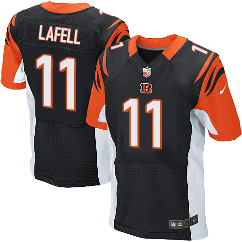 Men's Elite Brandon LaFell Nike Jersey Black Home - #11 NFL Cincinnati Bengals