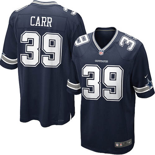 Youth Limited Brandon Carr Nike Jersey Navy Blue Home - #39 NFL Dallas Cowboys