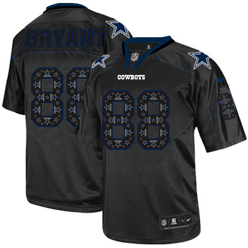 Men's Elite Dez Bryant Nike Jersey New Lights Out Black - #88 NFL Dallas Cowboys