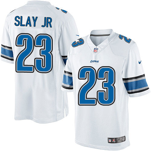 Youth Limited Darius Slay Nike Jersey White Road - #23 NFL Detroit Lions
