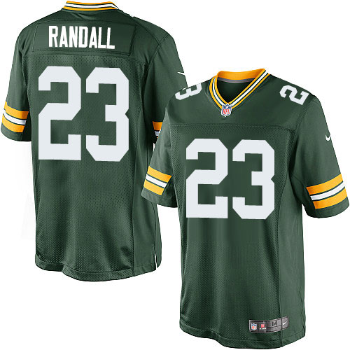 Men's Limited Damarious Randall Nike Jersey Green Home - #23 NFL Green Bay Packers
