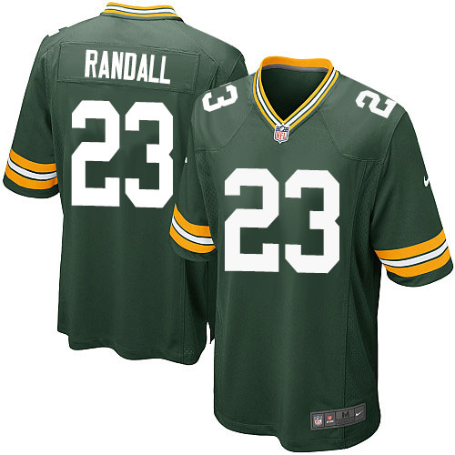 Men's Game Damarious Randall Nike Jersey Green Home - #23 NFL Green Bay Packers