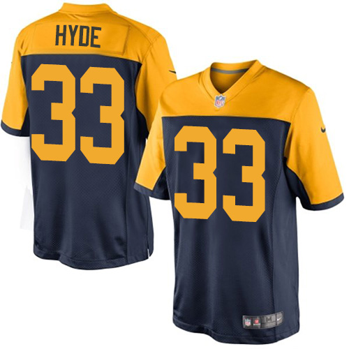 Youth Limited Micah Hyde Nike Jersey Navy Blue Alternate - #33 NFL Green Bay Packers