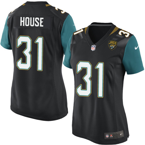 Women's Game Davon House Nike Jersey Black Alternate - #31 NFL Jacksonville Jaguars