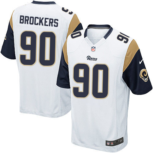 Youth Limited Michael Brockers Nike Jersey White Road - #90 NFL Los Angeles Rams
