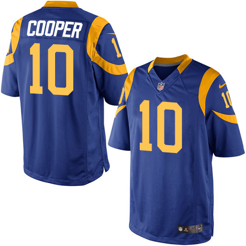 Youth Elite Pharoh Cooper Nike Jersey Royal Blue Alternate - #10 NFL Los Angeles Rams