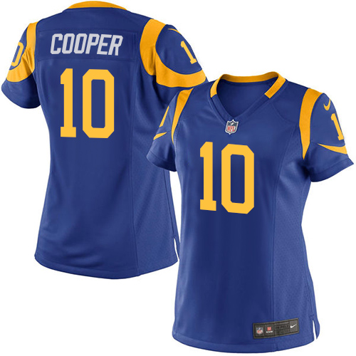 Women's Game Pharoh Cooper Nike Jersey Royal Blue Alternate - #10 NFL Los Angeles Rams