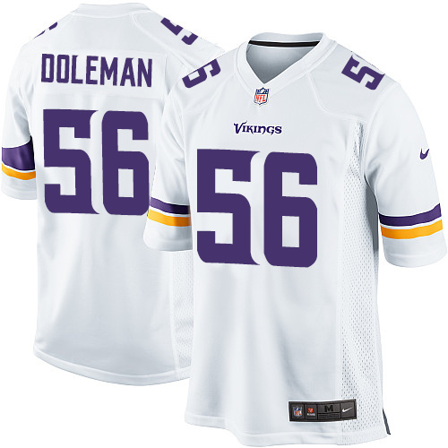 Youth Limited Chris Doleman Nike Jersey White Road - #56 NFL Minnesota Vikings