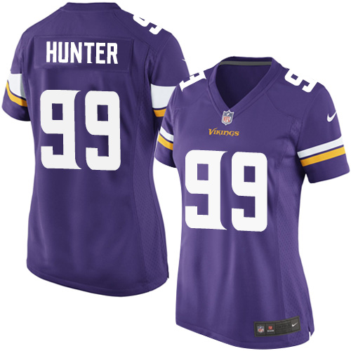 Women's Game Danielle Hunter Nike Jersey Purple Home - #99 NFL Minnesota Vikings