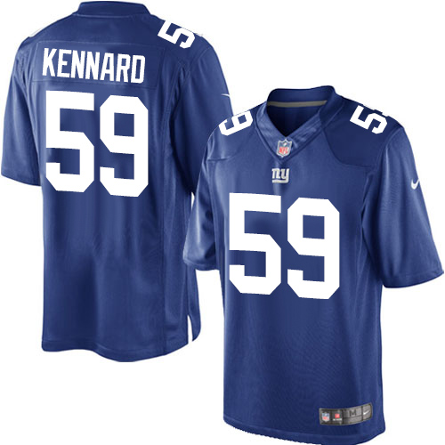 Youth Elite Devon Kennard Nike Jersey Royal Blue Home - #59 NFL New York Giants