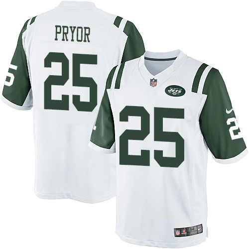 Youth Limited Calvin Pryor Nike Jersey White Road - #25 NFL New York Jets