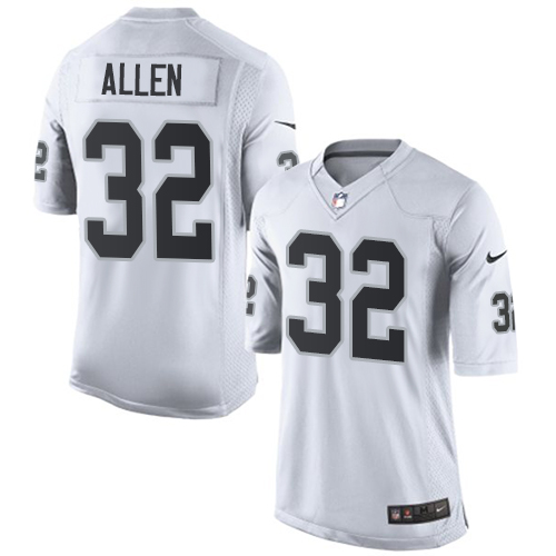 Youth Limited Marcus Allen Nike Jersey White Road - #32 NFL Oakland Raiders