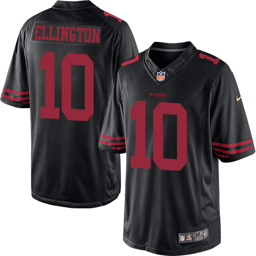 Youth Limited Bruce Ellington Nike Jersey Black Alternate - #10 NFL San Francisco 49ers