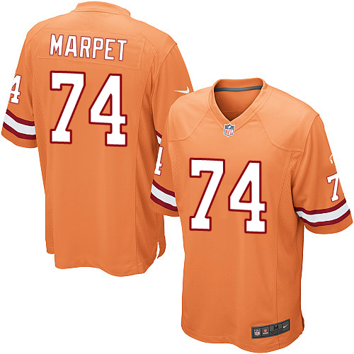 Youth Game Ali Marpet Nike Jersey Orange Alternate - #74 NFL Tampa Bay Buccaneers