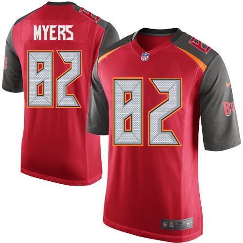 Youth Game Brandon Myers Nike Jersey Red Home - #82 NFL Tampa Bay Buccaneers