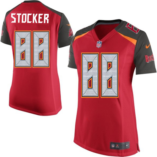 Women's Elite Luke Stocker Nike Jersey Red Home - #88 NFL Tampa Bay Buccaneers