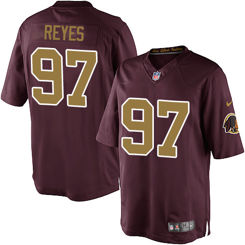 Youth Limited Kendall Reyes Nike Jersey Burgundy Red Alternate - #97 80th Anniversary NFL Washington Redskins