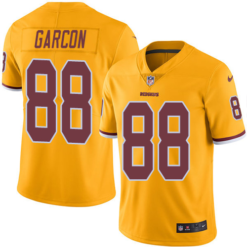 Youth Limited Pierre Garcon Nike Jersey Gold - #88 Rush NFL Washington Redskins