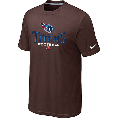 Nike Tennessee Titans Critical Victory NFL T-Shirt - Brown