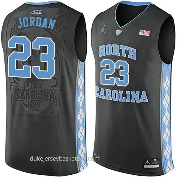 Michael Jordan North Carolina Tar Heels #23 Swingman College Basketball Mens Unc Black Jersey
