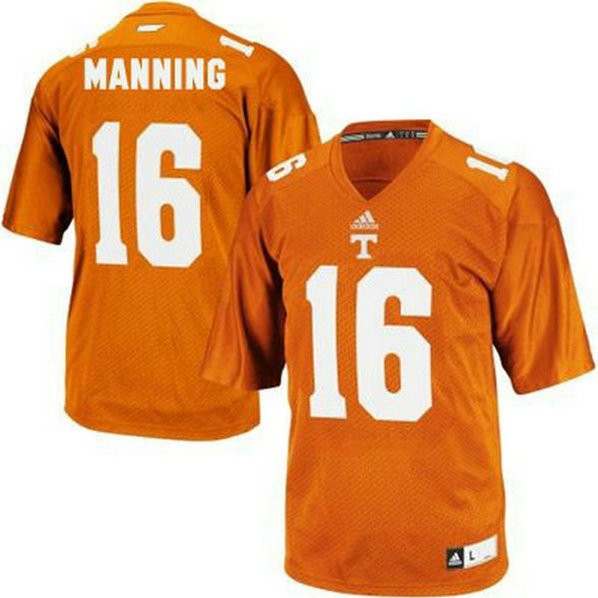 Youth Peyton Manning Tennessee Volunteers #16 Adidas Limited Orange Colleage Football Jersey 102